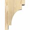 Ekena Millwork Mediterranean Rough Sawn Corbel, Douglas Fir, 4"W x 8"D x 12"H COR04X08X12MED00RDF - alternate 2